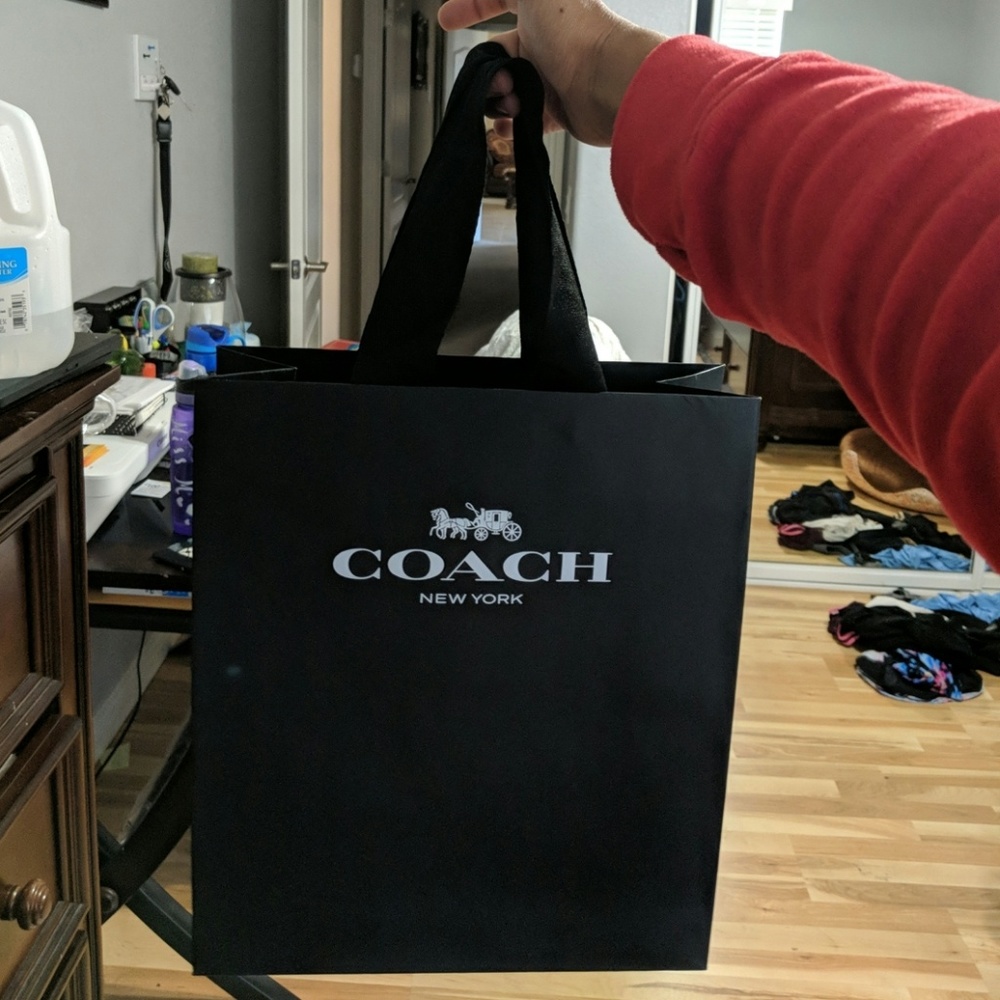 Coach shopping bag